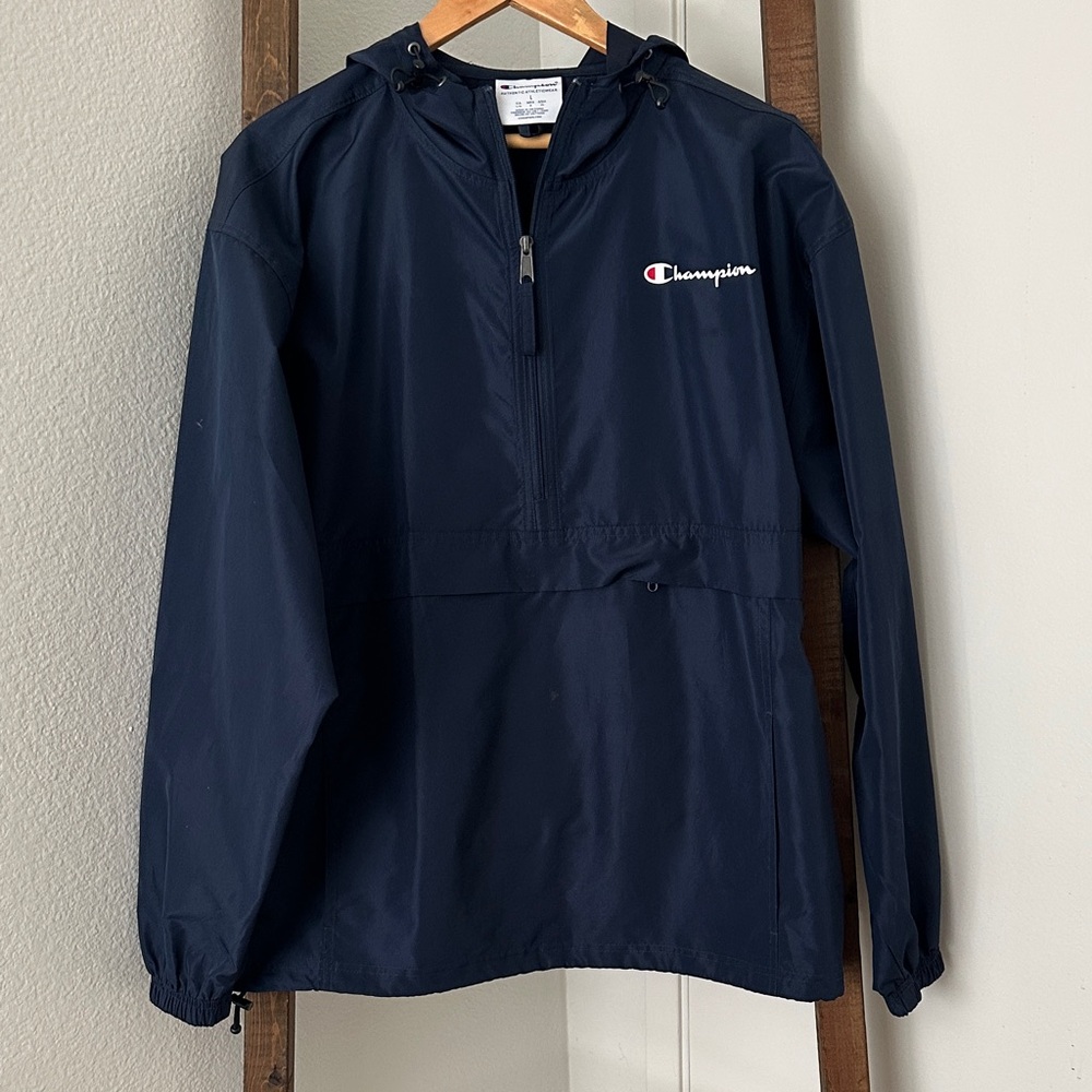 Champion Blue Hooded Jacket